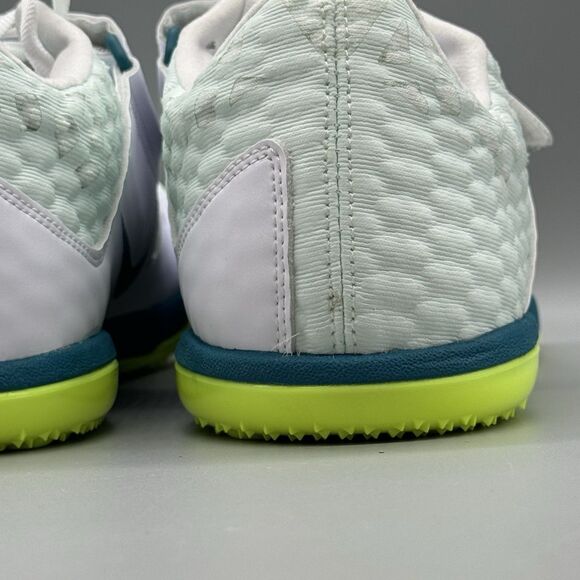 Nike Zoom High Jump HJ Elite White Green Track Shoe FZ9636 100 Men Size 10 NEW - Picture 5 of 10